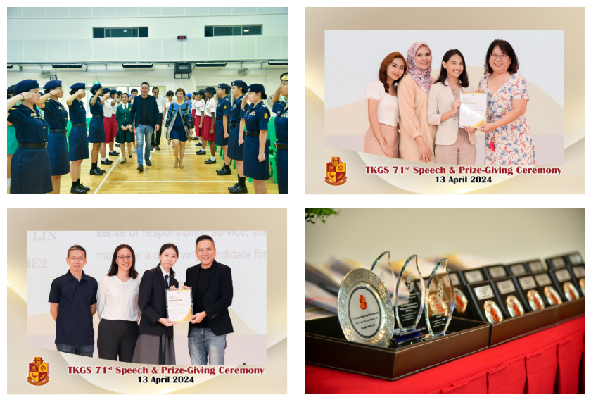 Picture depicts the arrival of GOH, the receiving of prizes from awardees and prizes prepared for the event